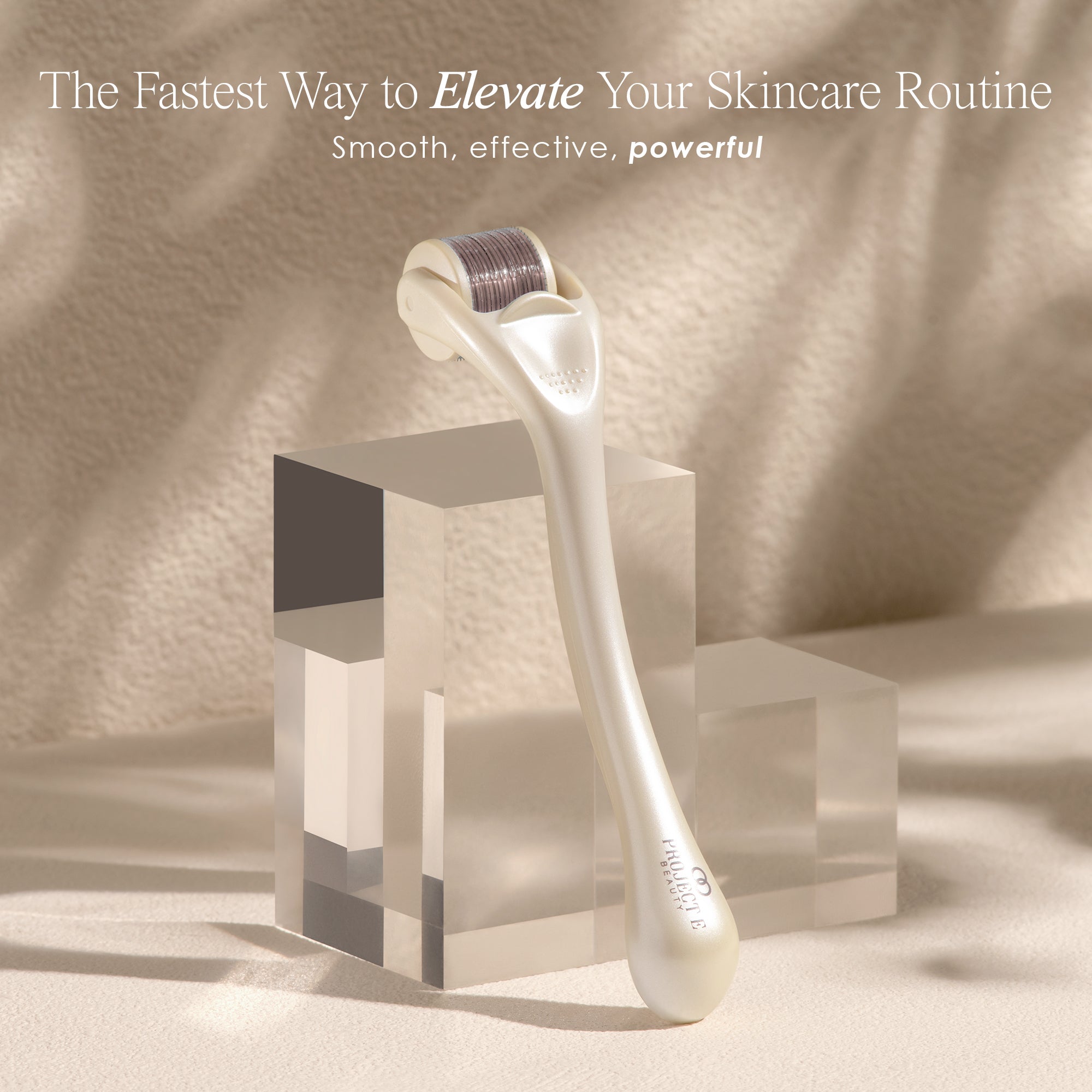 The Derma Roller at-home microneedling tool showing the microneedling tool